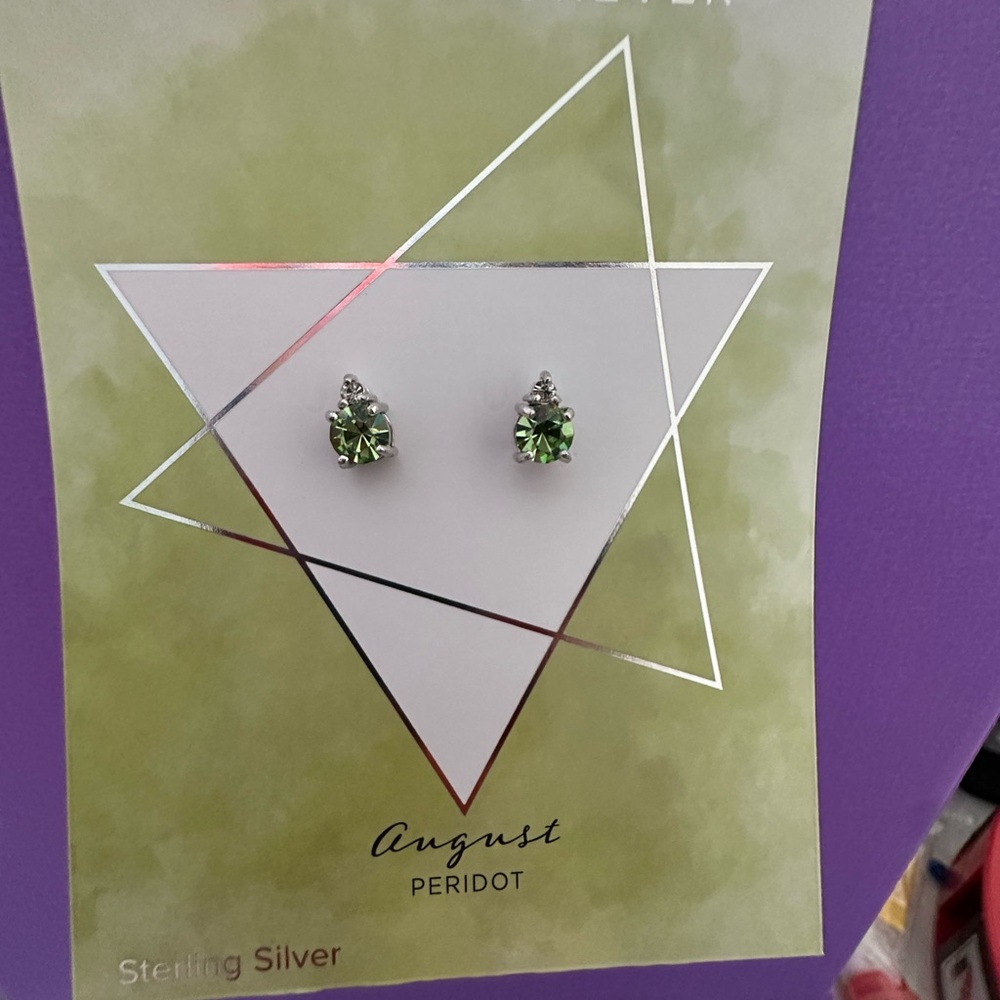 Sterling Forever Silver Stud Earrings
